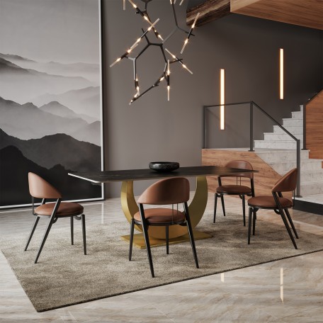 Sedia Il Ricordo Brown Sedia di design Sedia Il Ricordo Brown Sedia di design
