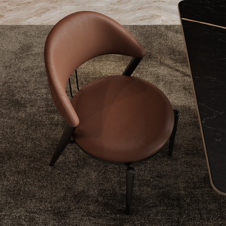 Sedia Il Ricordo Brown Sedia di design Sedia Il Ricordo Brown Sedia di design
