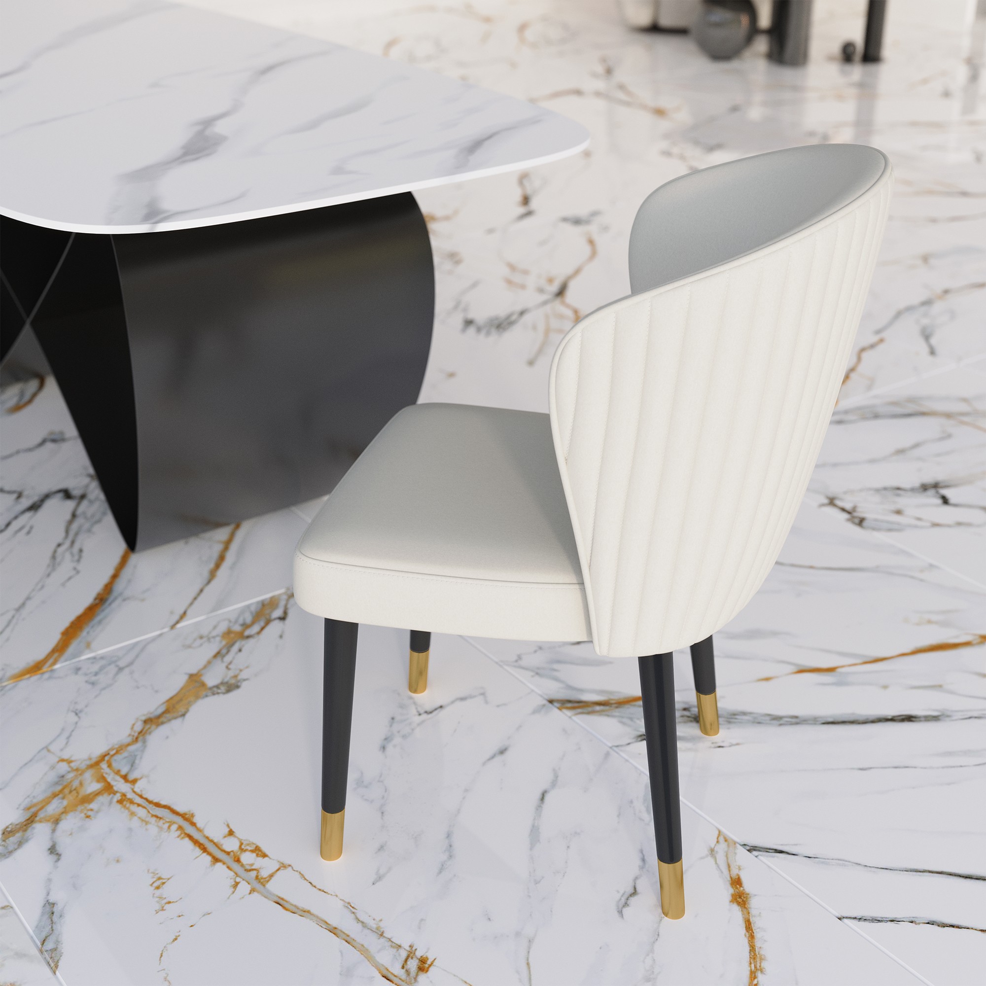Giulia Grillo Der Prunkvolle Bianca Stuhl Design-Stuhl