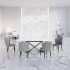 Der Prunkvolle Grey Stuhl Design-Stuhl