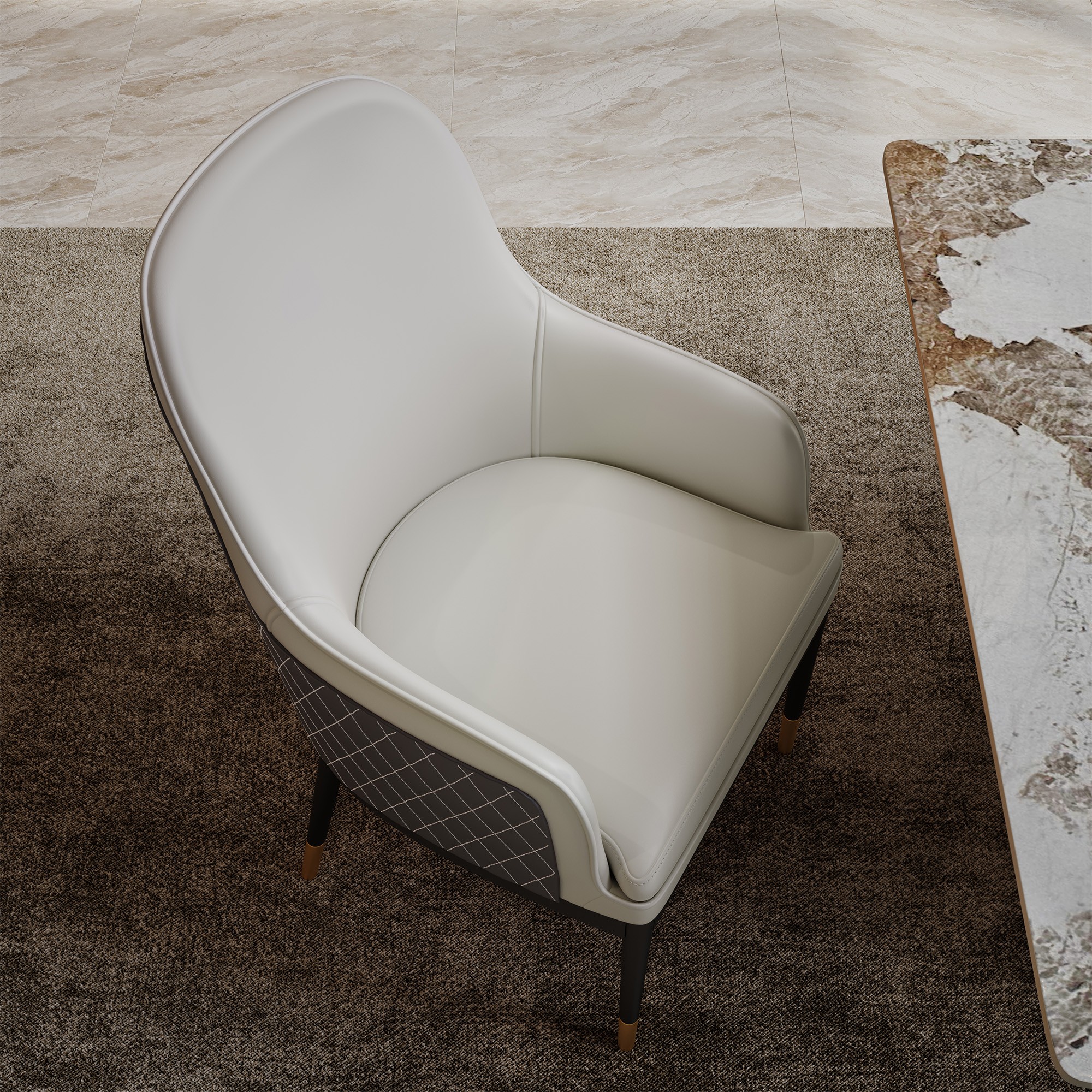 Giulia Grillo Sedia Elvis White Sedia di design