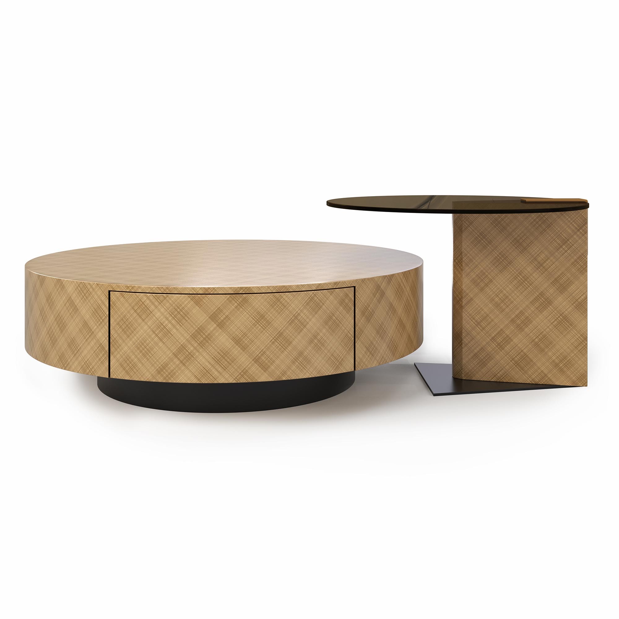 Giulia Grillo Mesa de centro de diseño Bronce