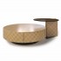 Tavolino Bronzo Tavolino da salotto di design