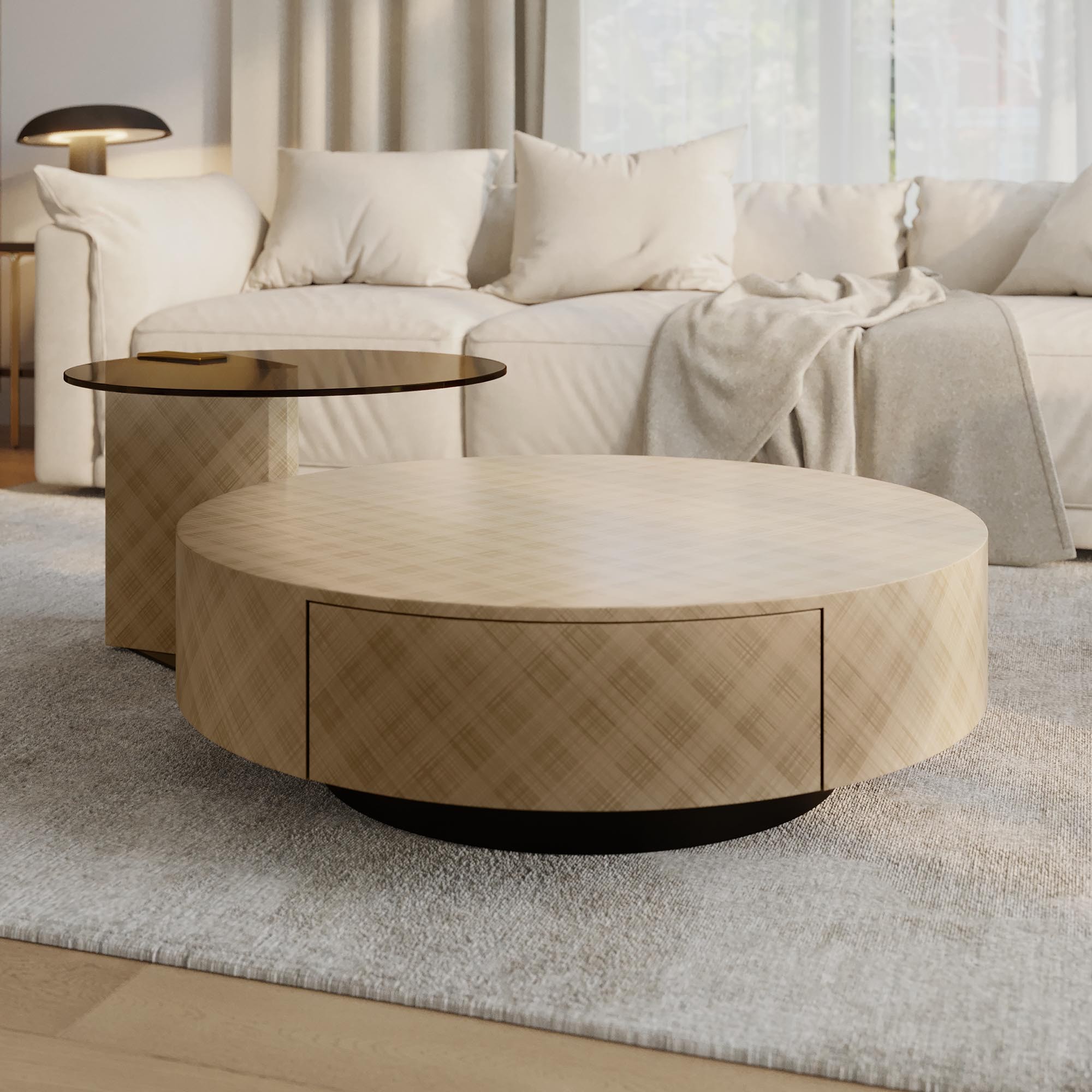 Giulia Grillo Table basse Bronze table de salon
