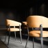 Der Traditionelle Orange Stuhl Design Stuhl
