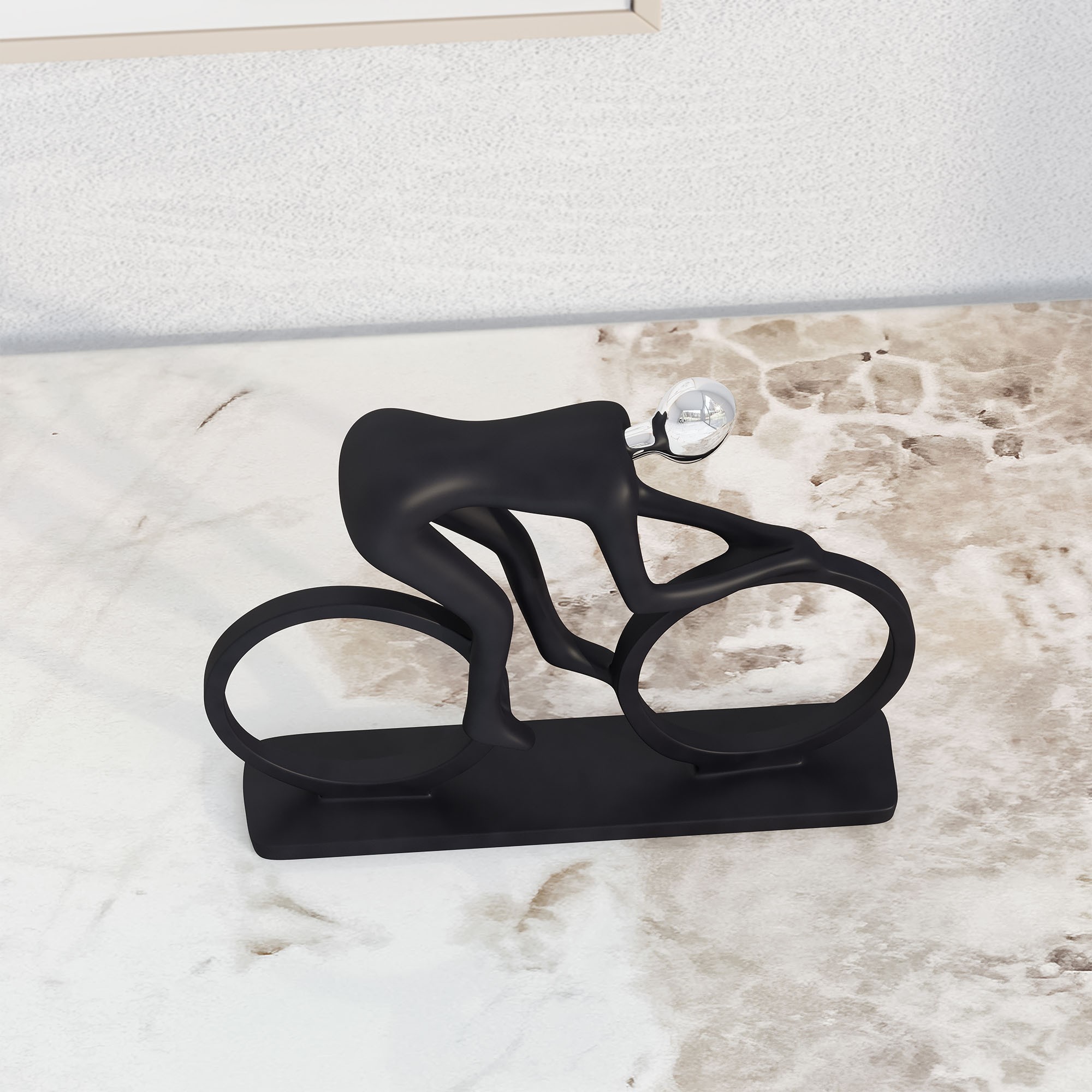 Giulia Grillo Design-Ornament Der Radfahrer