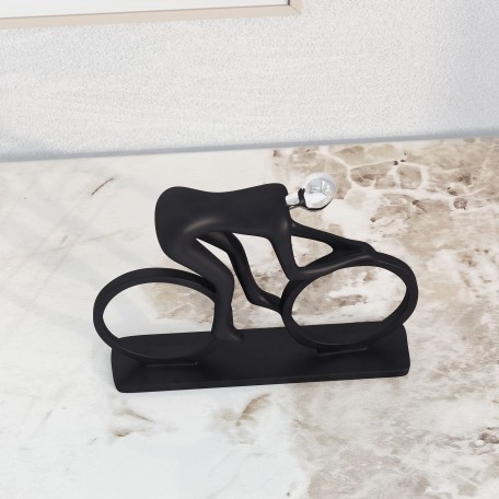 Design-Ornament Der Radfahrer