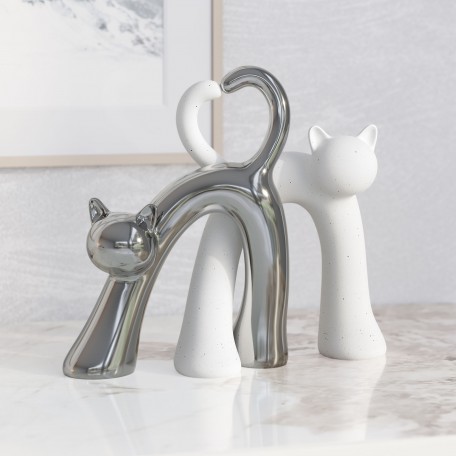 Design Ornament Verliebte Katzen Design Ornament Verliebte Katzen