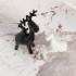 Design-Ornament Die Rentiere
