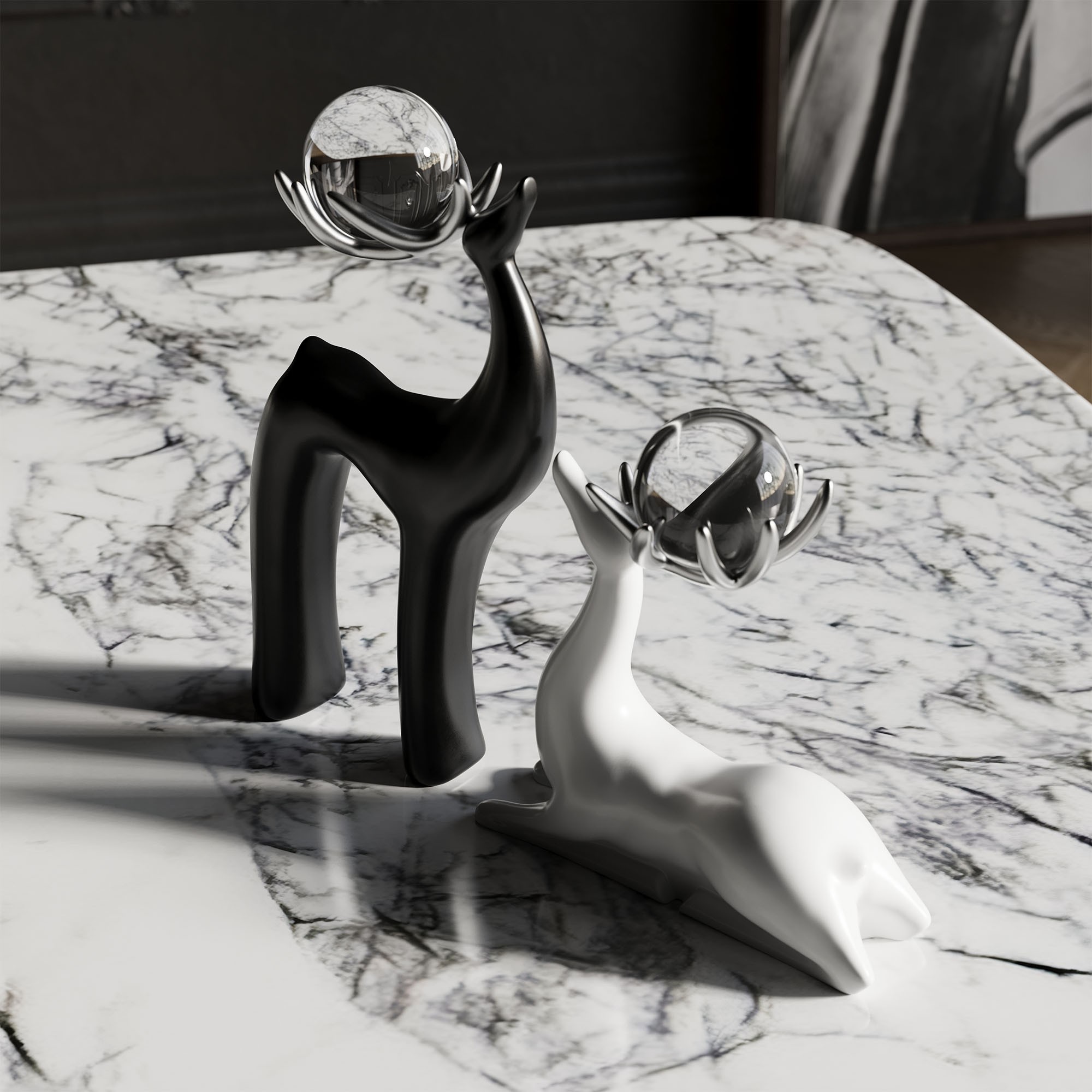 Giulia Grillo Design Ornament Die Kristallhirsche