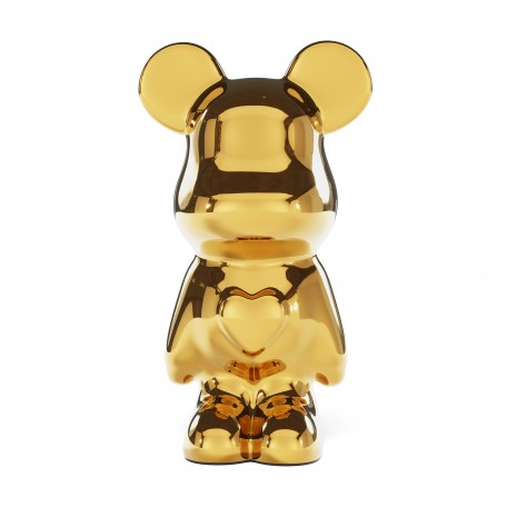 Design-Ornament Liebesbär - Gold Edition