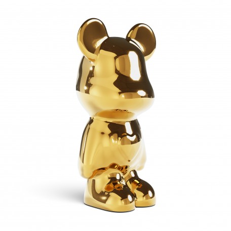 Design-Ornament Liebesbär - Gold Edition