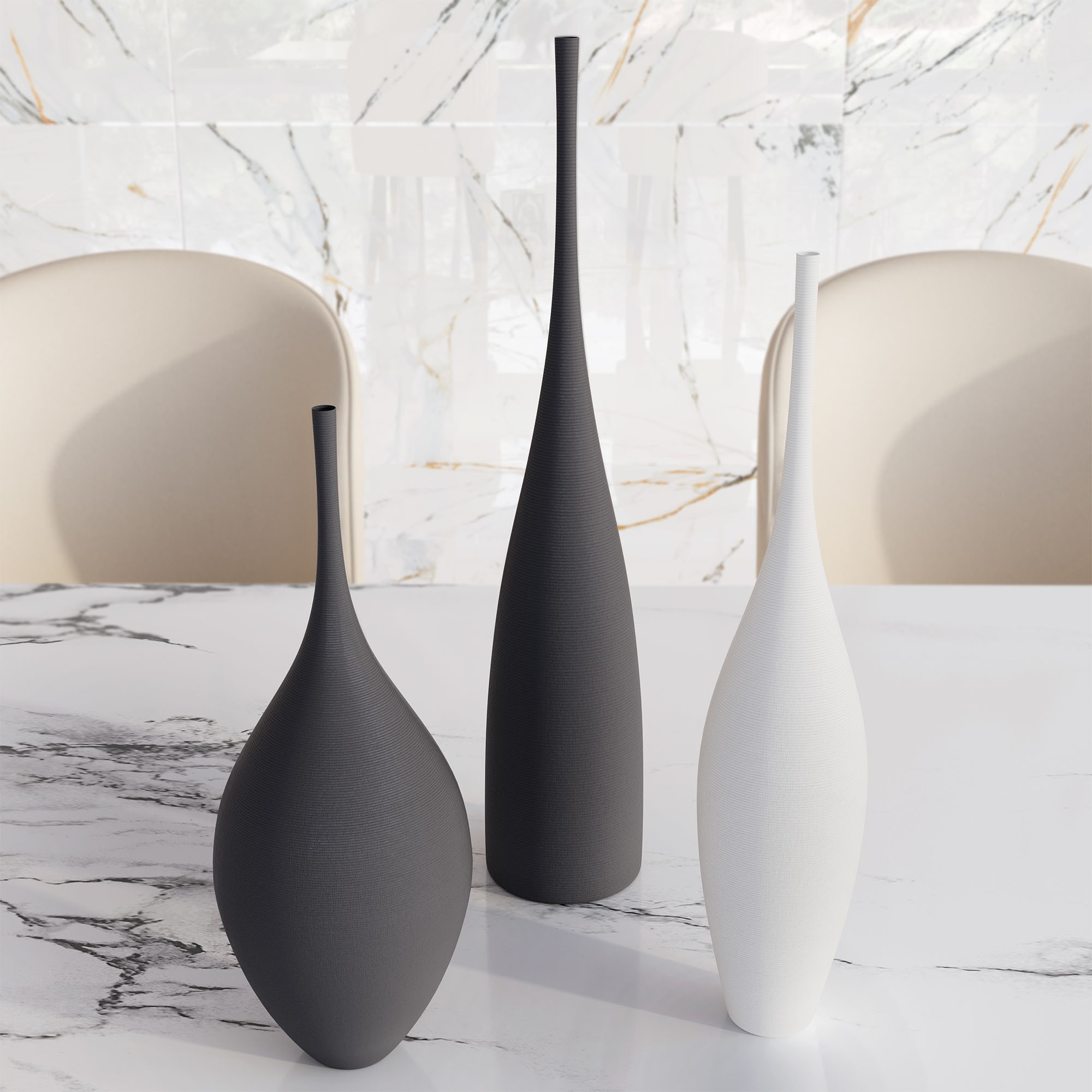 Giulia Grillo Jarrones de diseño Zen Triology