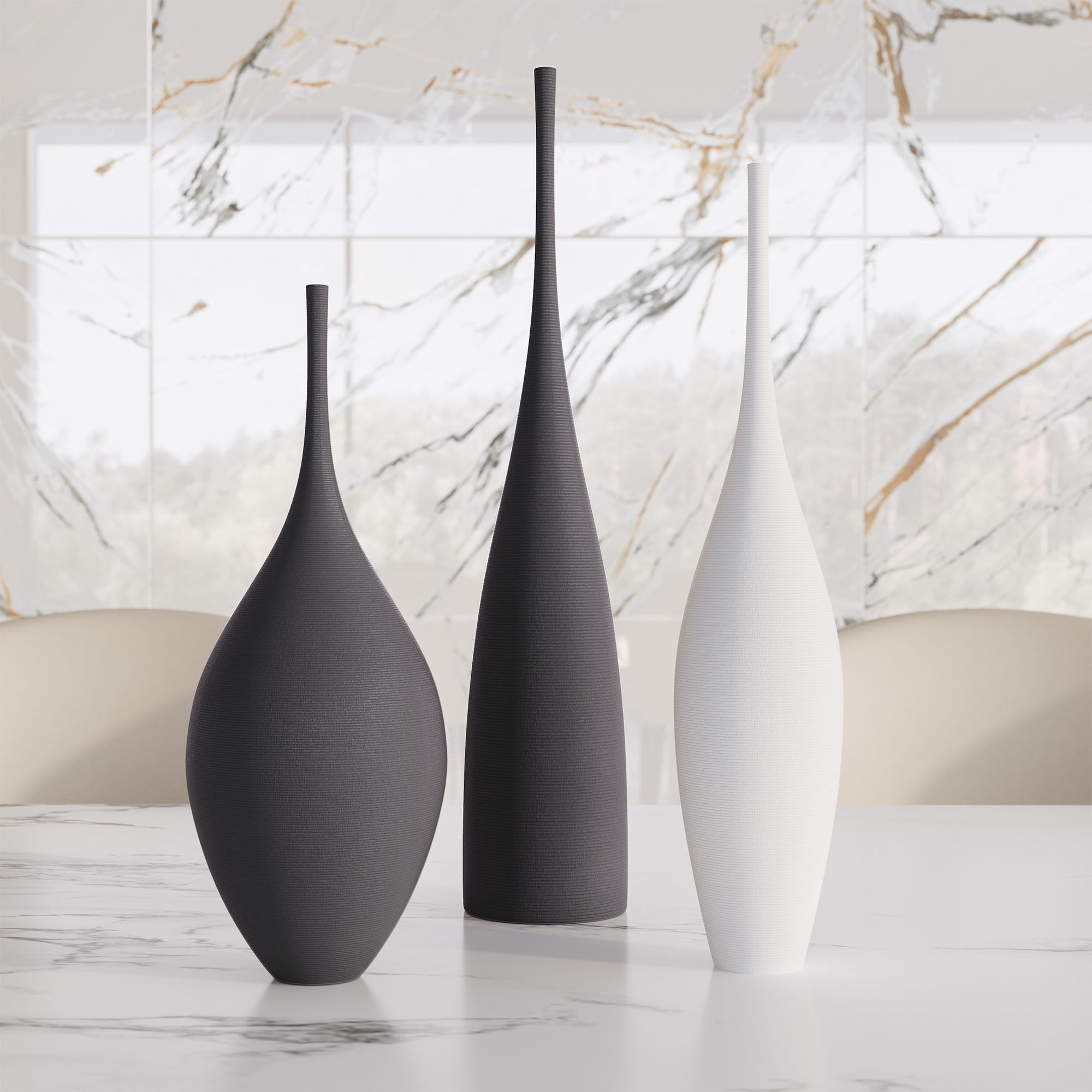 Giulia Grillo Jarrones de diseño Zen Triology
