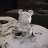 Soporte para bandejas  con diseño de Osito de Plata