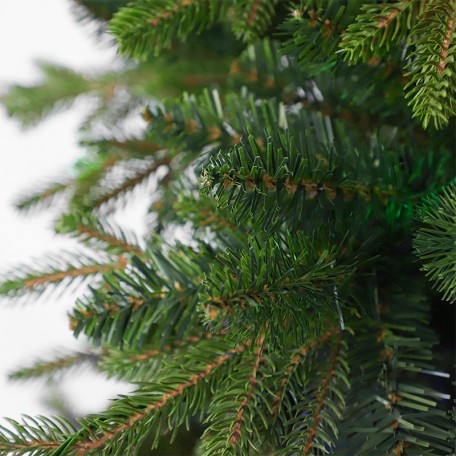 Realistic Christmas Tree Slim Green Fir Magic Box 210cm