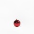 Shiny Red Christmas Bauble ⌀10cm, 4pcs/set