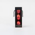 Boules de Noël Mat "Rouge Mat" ⌀12cm, lot de 3 pièces