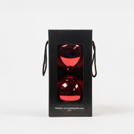 Glänzende Weihnachtskugel „Shiny Red“ ⌀15cm, 2 Stück/Set Glänzende Weihnachtskugel „Shiny Red“ ⌀15cm, 2 Stück/Set