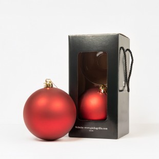 Bolas de Navidad Mate "Rojo...