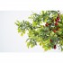 Branche Décorative avec Baies Rouges et Feuilles Vertes