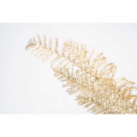 Decorative Golden Branch with Glitter