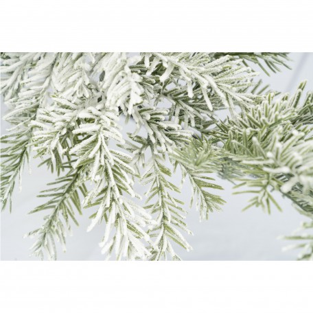 Guirlande Blanche Enneigée