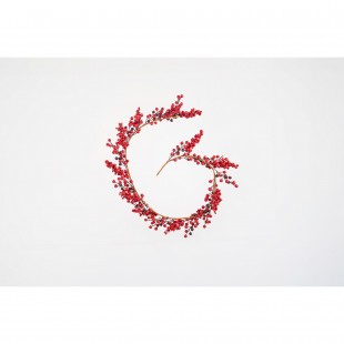 Festone Elegante Bacche Rosse