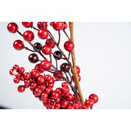 Festone Elegante Bacche Rosse