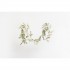 Elegante Schneegedeckte Girlande mit Roten Beeren