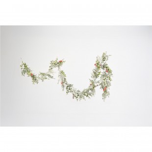 Refined Snowy Garland with...