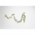 Refined Snowy Garland with Red Berries