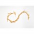 Elegante Glitzernde Goldene Girlande