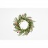 Wreath with Red Berries and Pine Needles