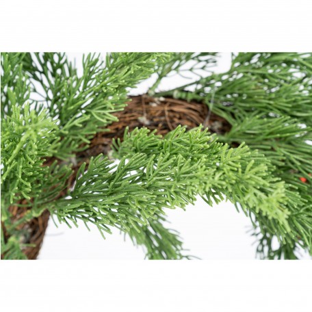 Green Cypress Wreath