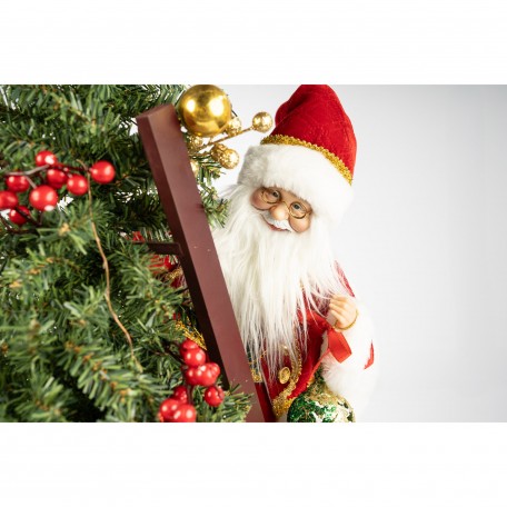 Dekorative Komposition mit dem Weihnachtsmann Dekorative Komposition mit dem Weihnachtsmann