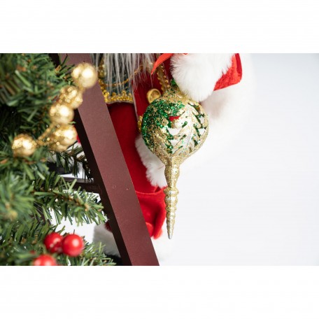 Dekorative Komposition mit dem Weihnachtsmann Dekorative Komposition mit dem Weihnachtsmann