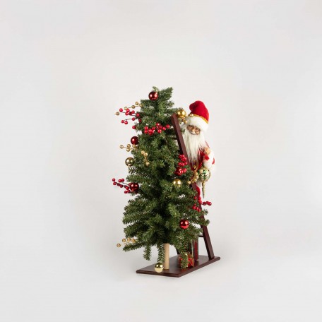 Dekorative Komposition mit dem Weihnachtsmann Dekorative Komposition mit dem Weihnachtsmann