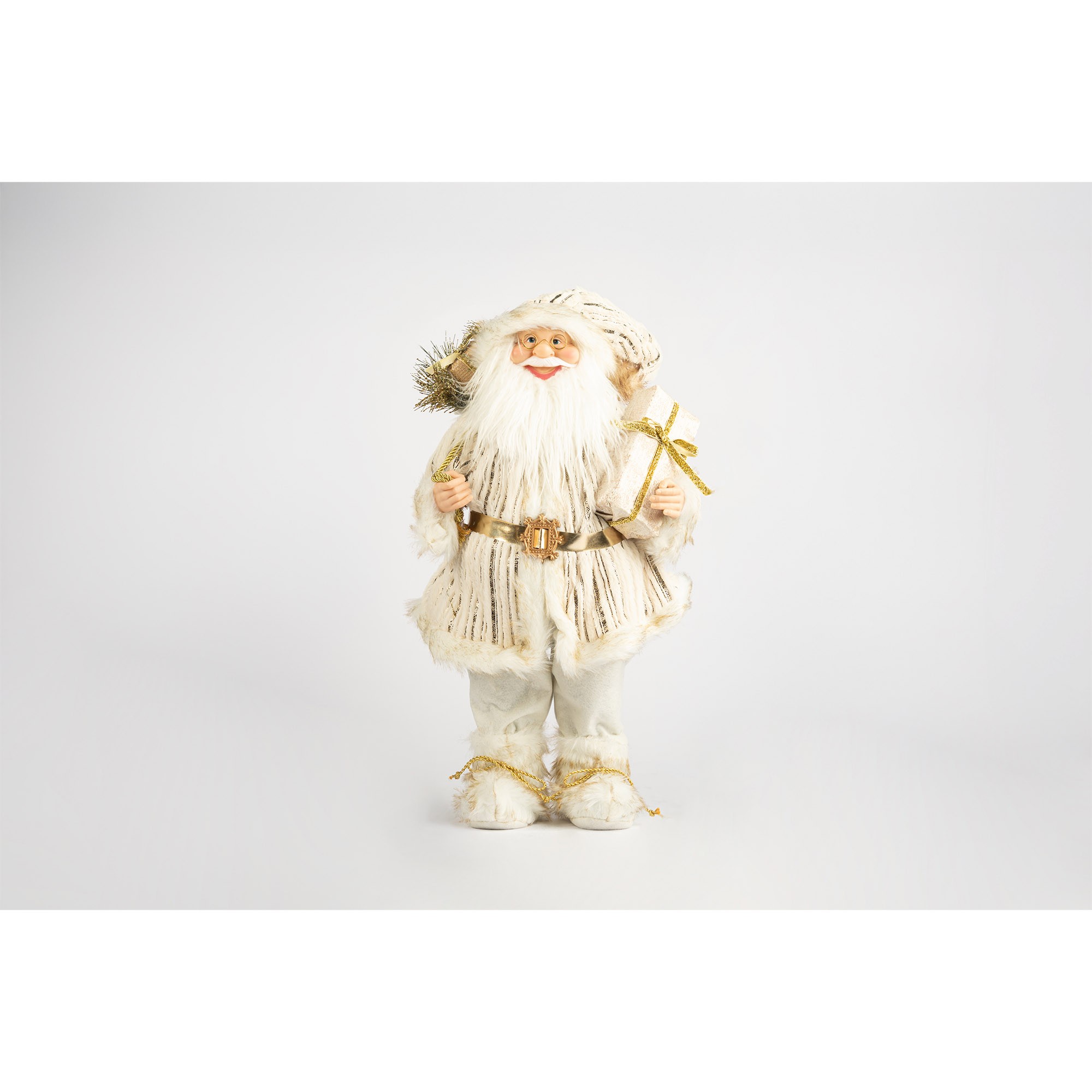 Giulia Grillo Papá Noel Decorativo en Marfil