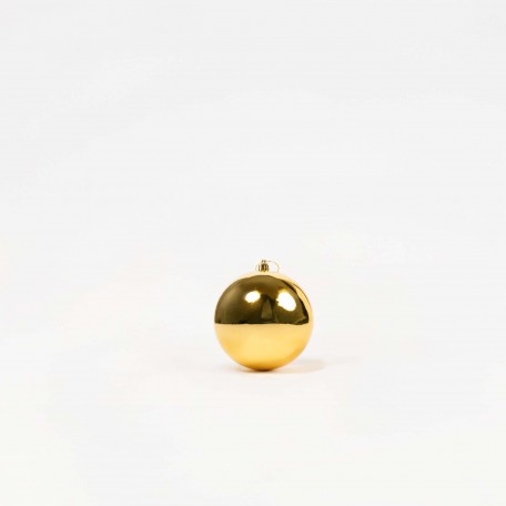 Boules de Noël Brillantes "Or Éclatant" ⌀12cm, lot de 3