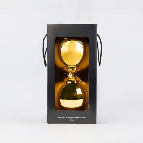 Bolas de Navidad Brillantes "Oro Brillante" ⌀20cm, set de 2