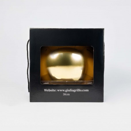 Glänzende Weihnachtskugel „Shiny Gold“ ⌀30cm Glänzende Weihnachtskugel „Shiny Gold“ ⌀30cm