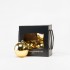 Boules de Noël Brillantes "Or Éclatant" ⌀10cm, lot de 4