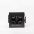 Boules de Noël Brillantes "Noir Éclatant" ⌀10cm, lot de 4 pièces
