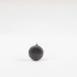 Boules de Noël Brillantes "Noir Éclatant" ⌀10cm, lot de 4 pièces