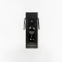 Glänzende Weihnachtskugeln „Shiny Black“ ⌀12cm, 3 Stück/Set