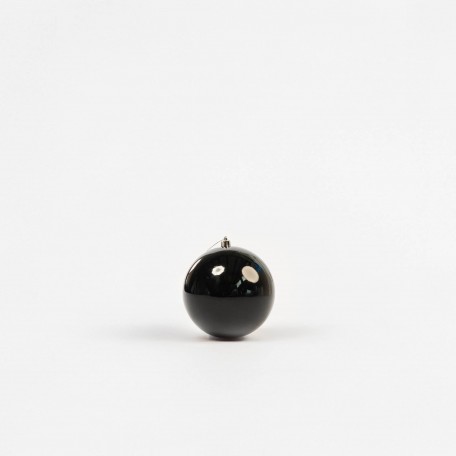 Glänzende Weihnachtskugeln „Shiny Black“ ⌀12cm, 3 Stück/Set Glänzende Weihnachtskugeln „Shiny Black“ ⌀12cm, 3 Stück/Set