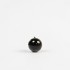 Glänzende Weihnachtskugeln „Shiny Black“ ⌀12cm, 3 Stück/Set