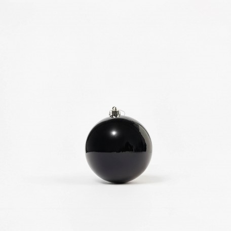 Glänzende Weihnachtskugeln „Shiny Black“ ⌀15cm, 2 Stück/Set Glänzende Weihnachtskugeln „Shiny Black“ ⌀15cm, 2 Stück/Set