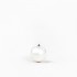 Boules de Noël Brillantes "Argent Éclatant" ⌀10cm, lot de 4 pièces